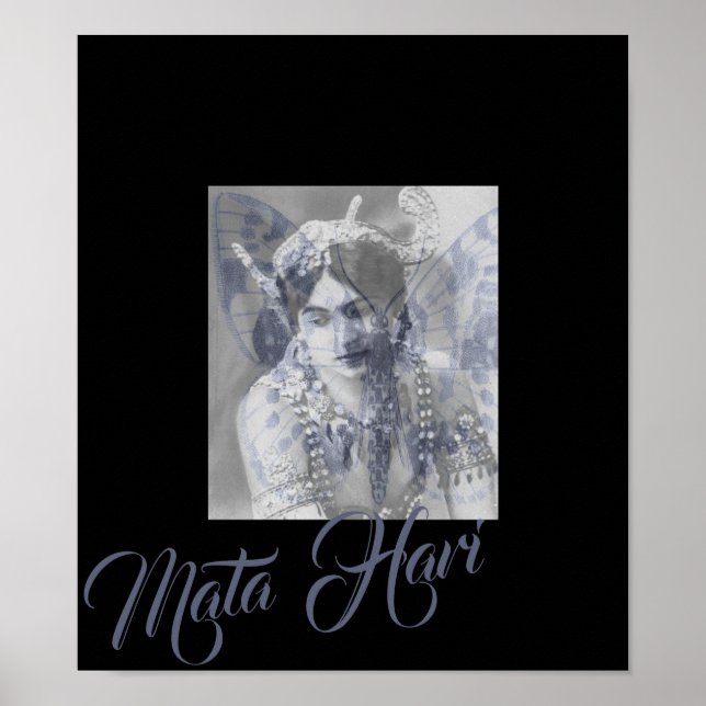 Póster Mata Hari – Margaretha Geertruida – butterfly (Frente)