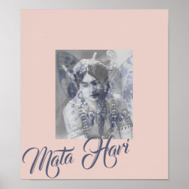 Póster Mata Hari – Margaretha Geertruida – butterfly