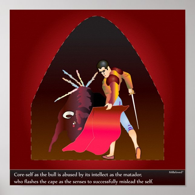 Póster matador ~ core-self (Frente)