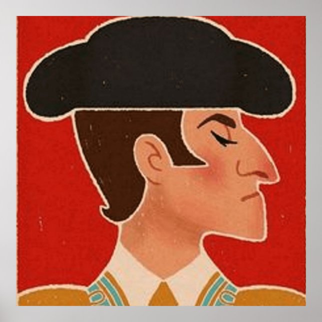 Póster Matador de España | España (Frente)