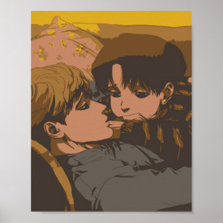 Póster matando al yonbum de acoso x sangwoo lindo