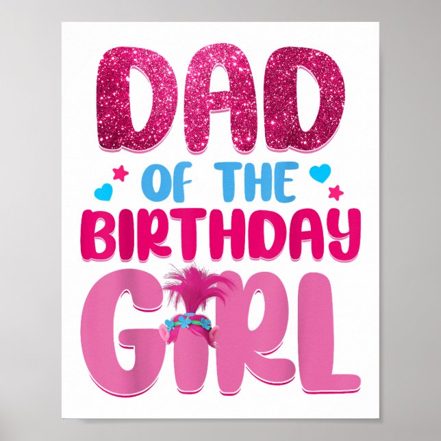 Póster Matanza De La Familia De Chicas De Cumpleaños De P (Frente)