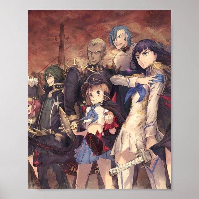 Póster Matar a la muerte - Ryuko Mako Satsuki (Frente)