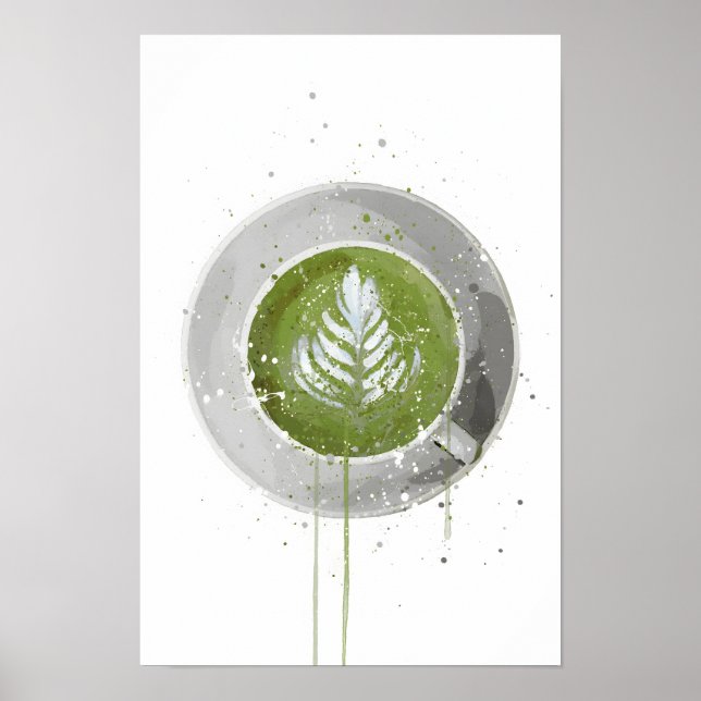 Póster Matcha Latte (Frente)