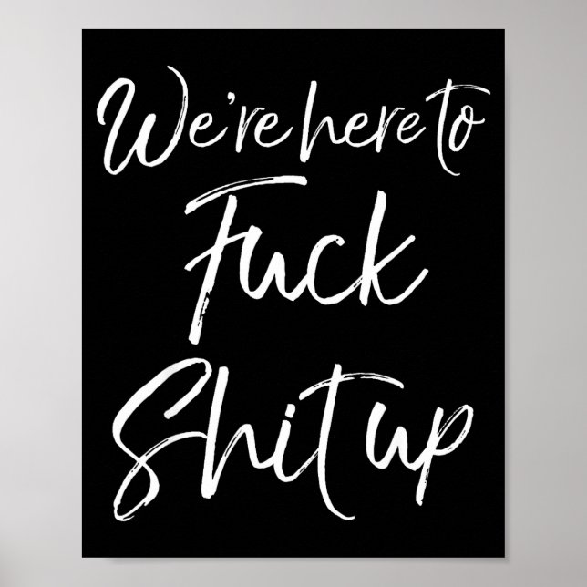 Póster Matching Party For Couples We're Here To For Up  (Frente)