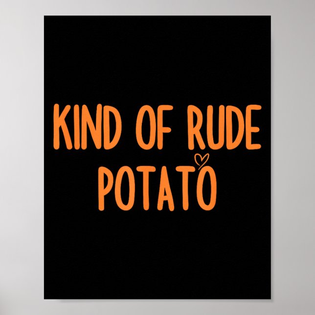 Póster Matching Sweet Tato And Kind Of Rude Tato For Coup (Frente)
