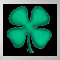 Póster mate Black Irish