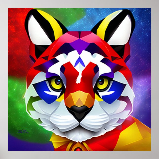 Póster mate de Alexander's Cat (Frente)