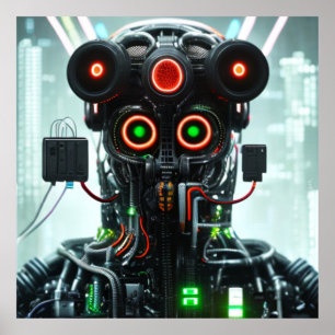 Póster mate Robot 5