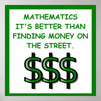 Póster matemática