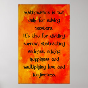 Póster Matemáticas