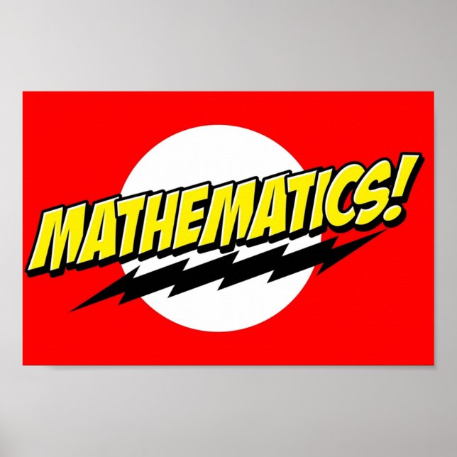 Póster Matemáticas (Frente)