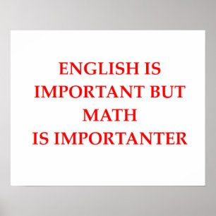 Póster matemáticas