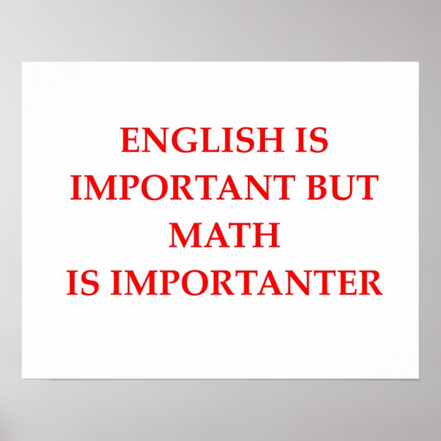 Póster matemáticas (Frente)