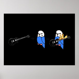 Póster Matemáticas de Budgie