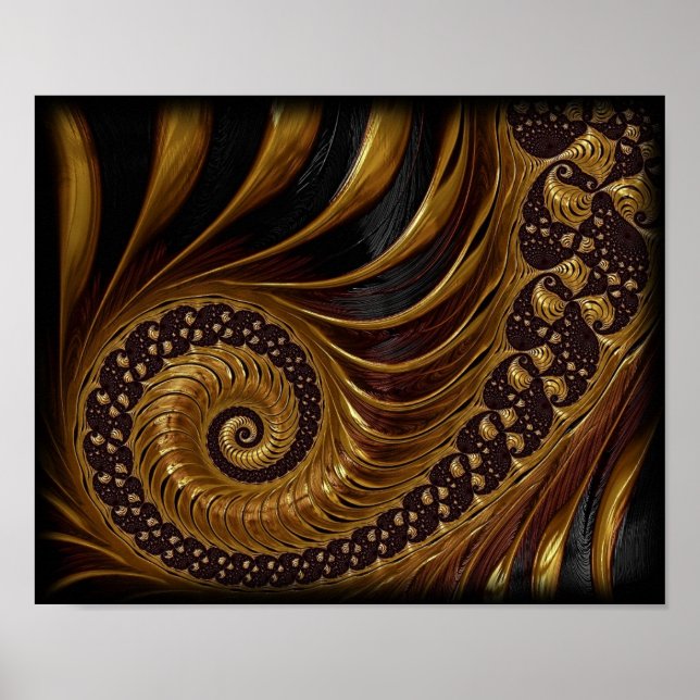 Póster matemáticas inacabables fractal-199054 fractal esp (Frente)