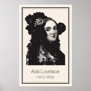 Póster Matemáticos - Ada Lovelace