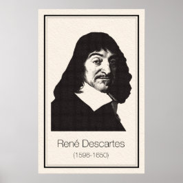 Póster Matemáticos - Descartes