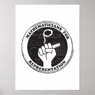 Póster Matemáticos para el poster de la representación