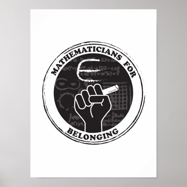 Póster Matematistas para ser Poster de pertenencia (Frente)