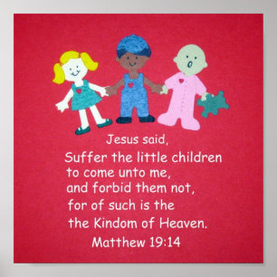 Póster Mateo 19:14