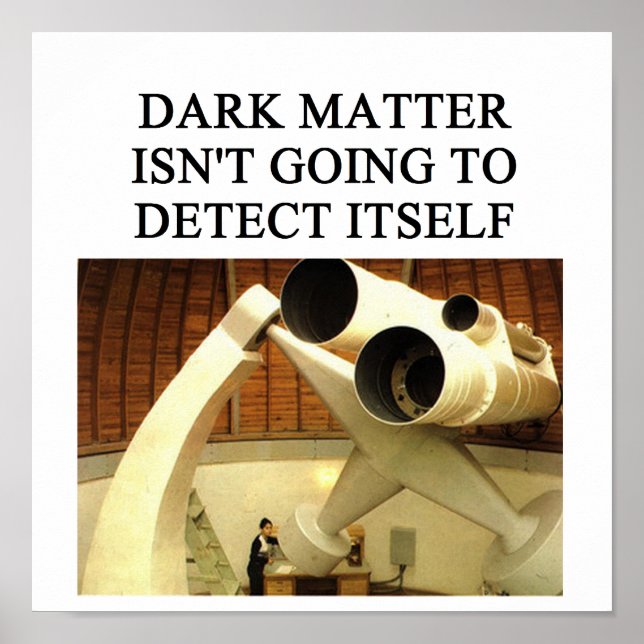 Póster Materia OSCURA (Frente)