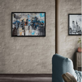 Póster Material gráfico abstracto de creaciones