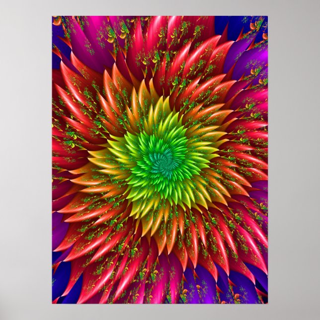 Póster Material gráfico de fuegos artificiales (Frente)