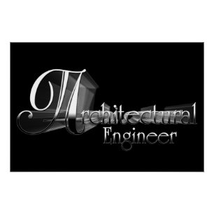 Póster Material gráfico de ingeniería arquitectónica