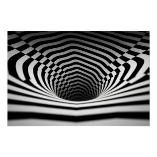 Póster Material gráfico óptico