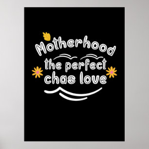 Póster Maternidad El Amor Perfecto Del Chas