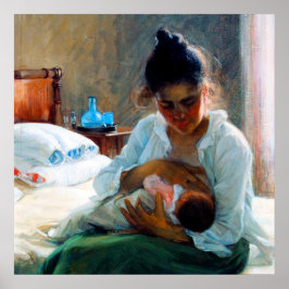 Póster Maternidad Elin Danielson-Gambogi 1893