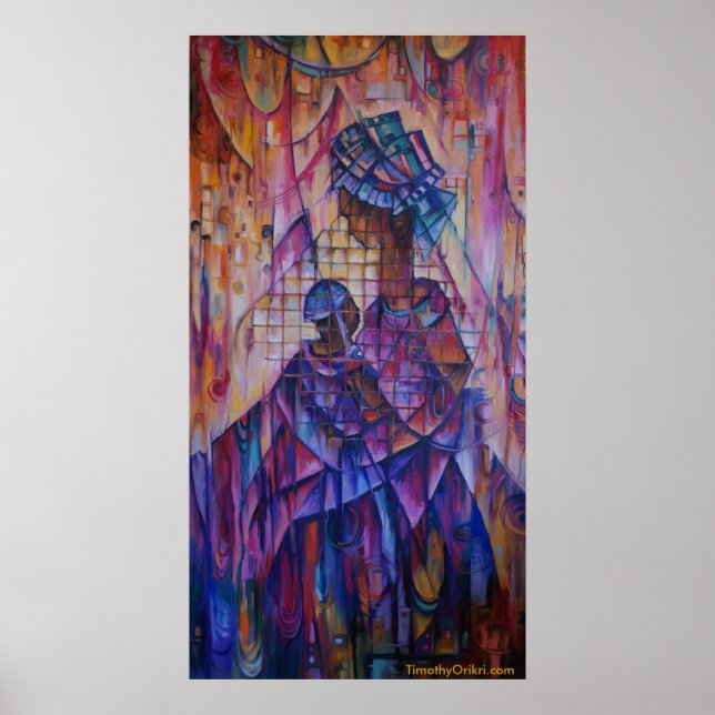 Póster Maternidad IV - Imprimir lienzo (Frente)