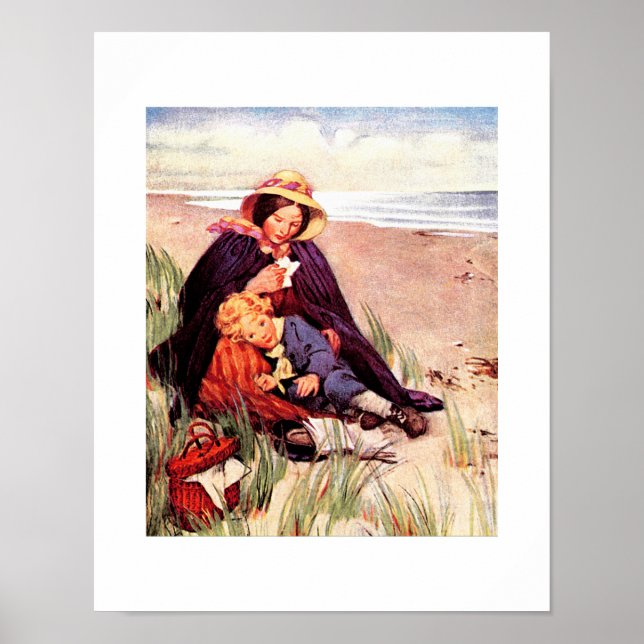 Póster Maternidad por Jessie Willcox Smith Print (Frente)