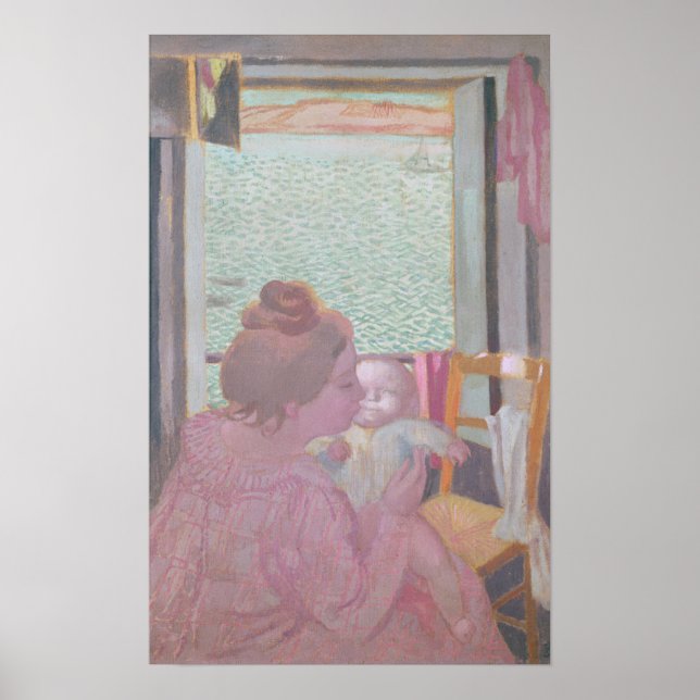 Póster Maternity at the Window, 1901 (Frente)