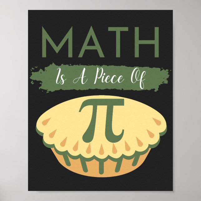 Póster Math Es Un Artículo De Pi Funny Pi Day 2023 (Frente)