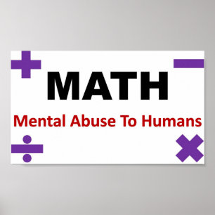 Póster Math Full