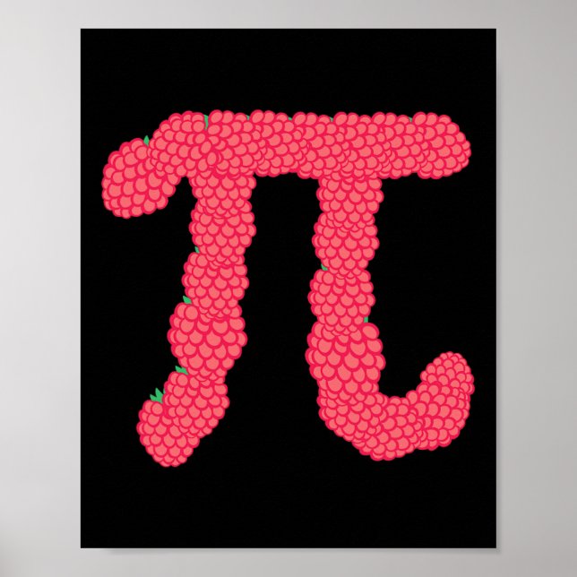 Póster Math Geek Teacher 3.14 Pi Day (Frente)