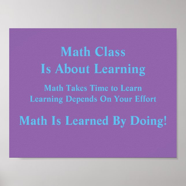 Póster Math Mindsets-Poster-Aprendida al hacer (Frente)