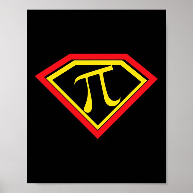 Póster Mathemati, maestra de matemáticas superheroica de  (Frente)