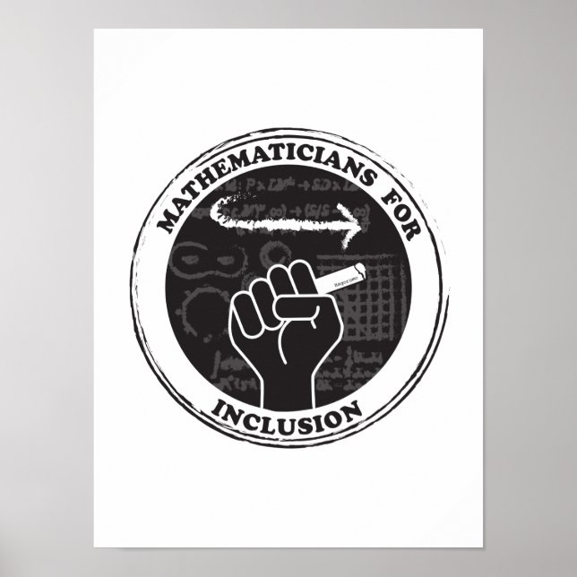 Póster Mathematicians for Inclusion Poster (Frente)
