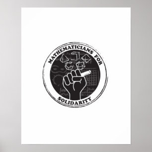 Póster Mathematicians for Solidarity Poster