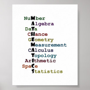 Póster Mathematics