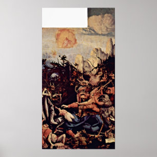 Póster Mathis Gothart - la tentación de St Anthony