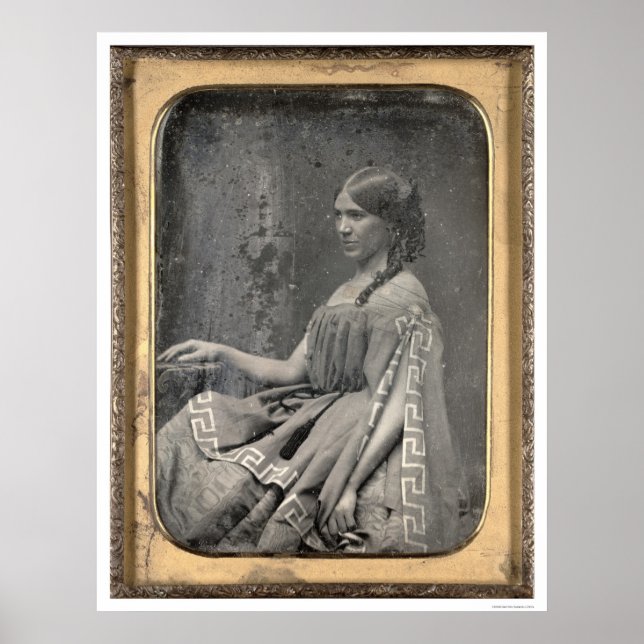 Póster Matilda C. Heron [aproximadamente 1850] (Frente)