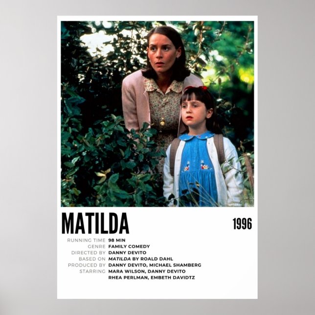 Póster Matilda Movie V (Frente)