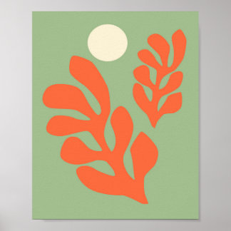 Póster Matisse verde