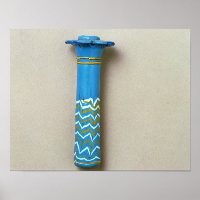 Póster Matraz kohl de columna de palmas, de Amarna (Frente)