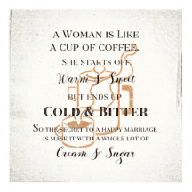 Matrimonio gracioso como la tipografía de café ret