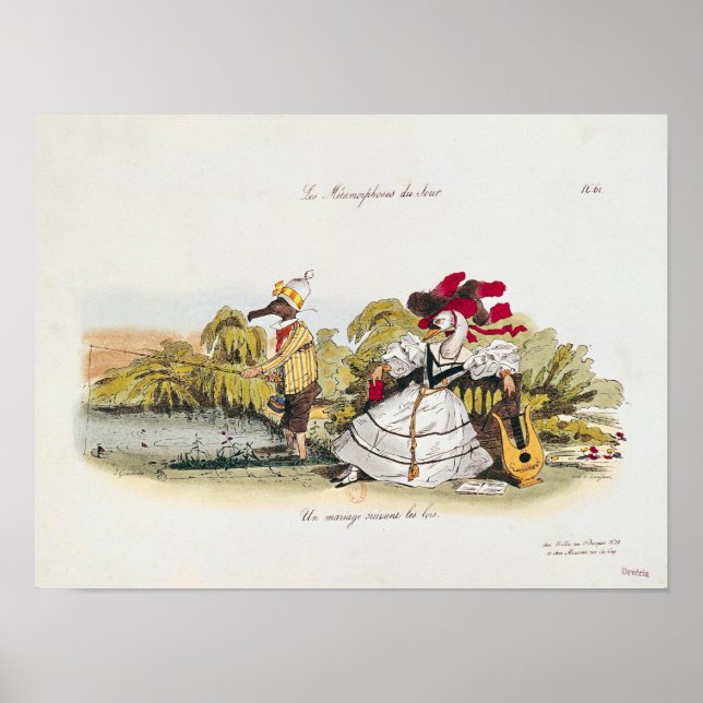 Póster Matrimonio por libro (Frente)